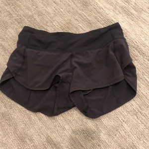 Black Lululemon Shorts